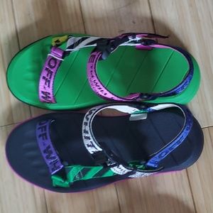 Women's Off-White Trek (Virgil Abloh) Colorblock Sandals